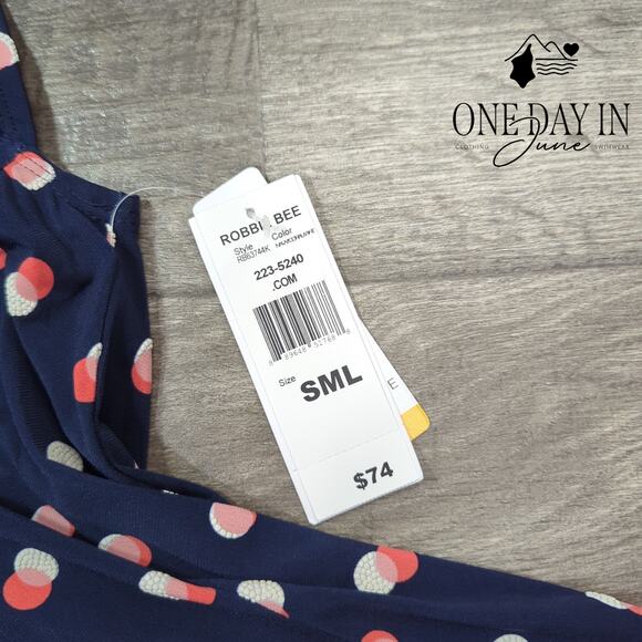 Robbie Bee Cap Sleeve Mini Dress Size S - Picture 4 of 7